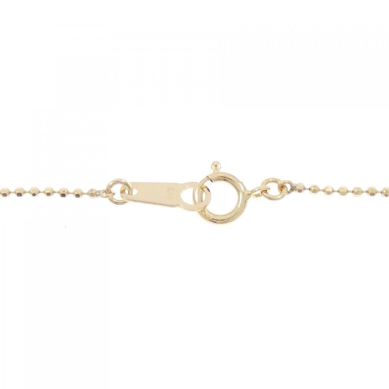 K18YG Dây chuyền hình ruy băng - Hàng hiệu Chính hãng 858417