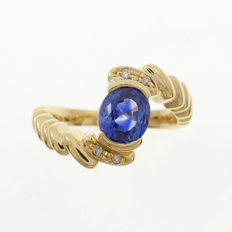 Nhẫn Sapphire K18YG 1.19CT 667636