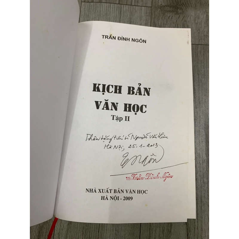 Sách kịch bản văn học - Trần Đình Ngôn. Full bộ 6 tập. 4b2 549813