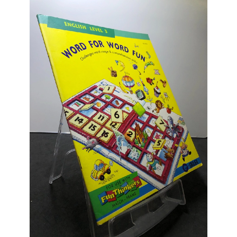World For World Fun English level 3 mới 85% bẩn nhẹ Grolier HPB2707 HỌC NGOẠI NGỮ 458546