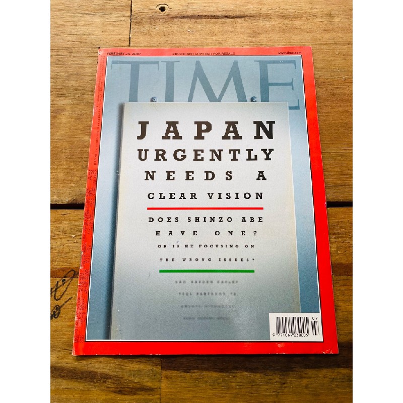 TIME - The Weekly Newsmagazine - BST01 190463