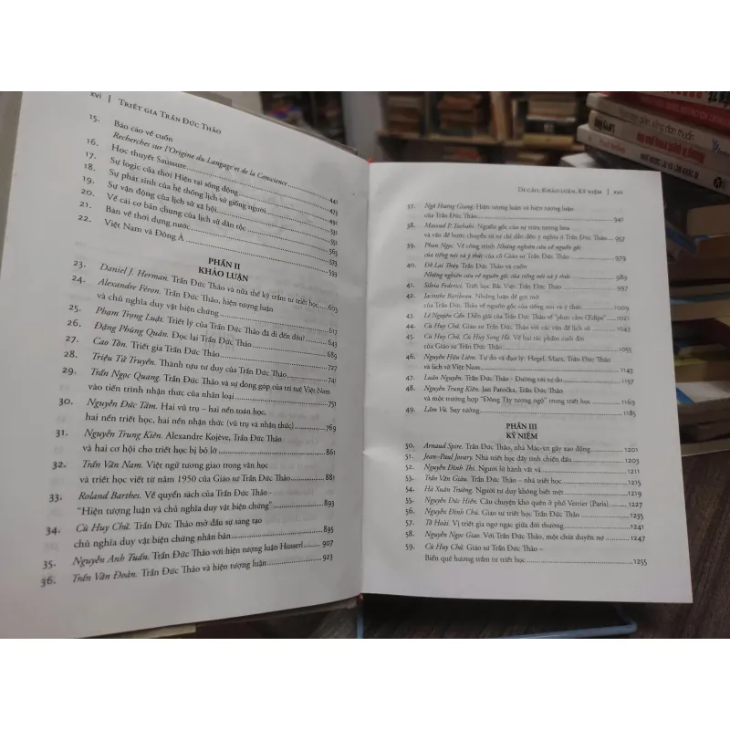 Sách:  Triết Gia Trần Đức Thảo - Di cảo, Khảo luận và Kỷ Niệm (A3) 625139