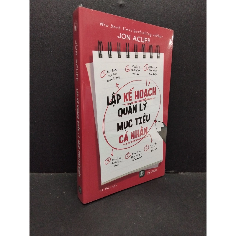 Lập kế hoạch quản lý mục tiêu cá nhân Jon Acuff mới 100% HCM.ASB2310 319103