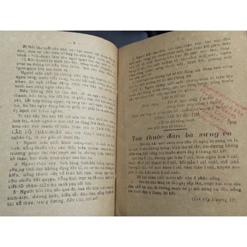 Việt nam thọ thể - Võ Văn Vân xuất bản 1935 560300