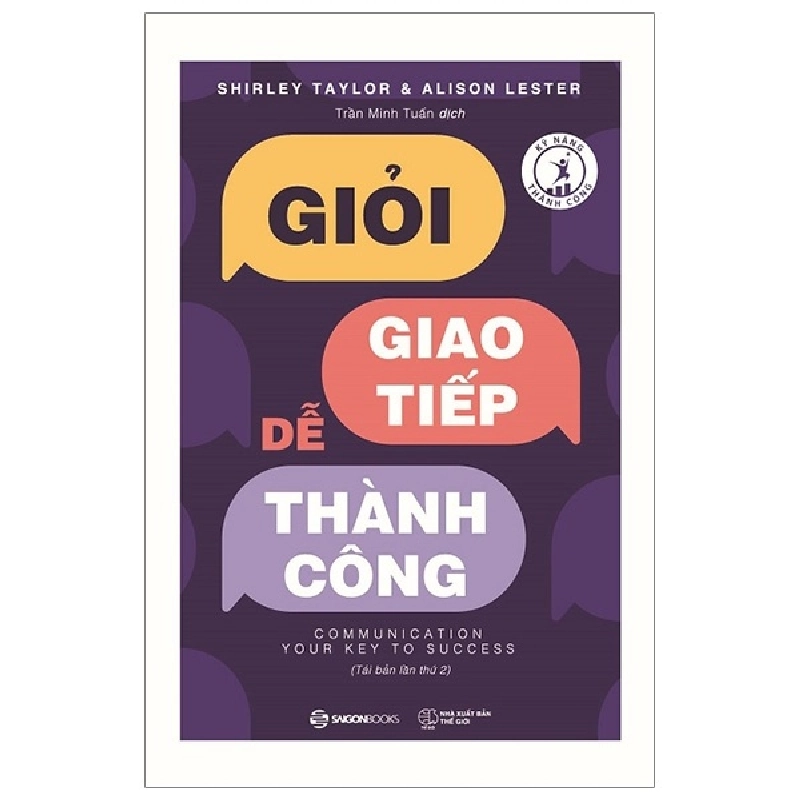 Giỏi giao tiếp - Dễ thành công (TB) - Alison Lester, Shirley Taylor2023 New 100% HCM.PO 32420