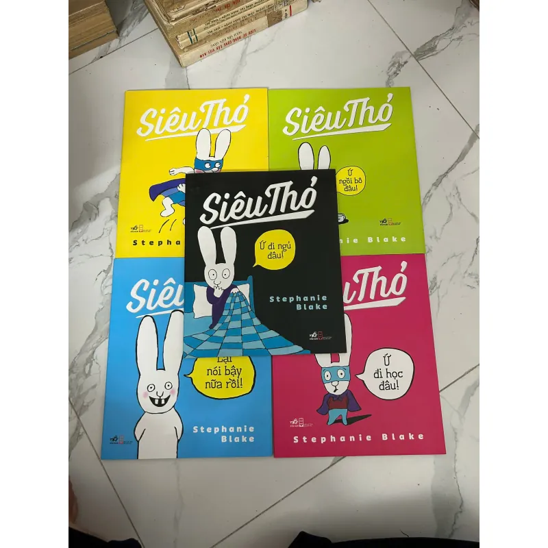 Bộ sách thiếu nhi "Siêu Thỏ" – Stephanie Blake 928226