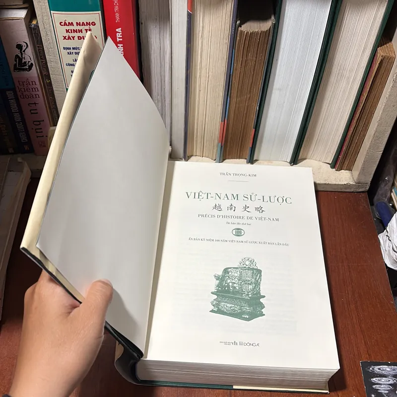 II Bản In Đặc Biệt Kỷ Niệm 100 Năm: Việt Nam Sử Lược - Trần Trọng Kim - Đông A - 2021 711983