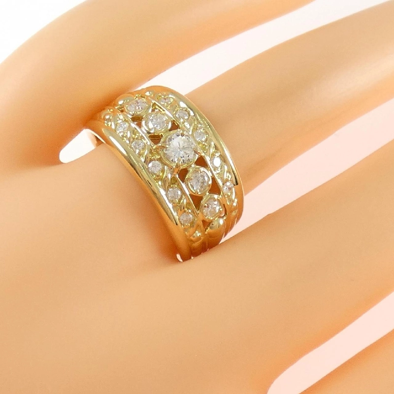 Nhẫn kim cương K18YG 0.52CT - Hàng hiệu chính hãng 849422