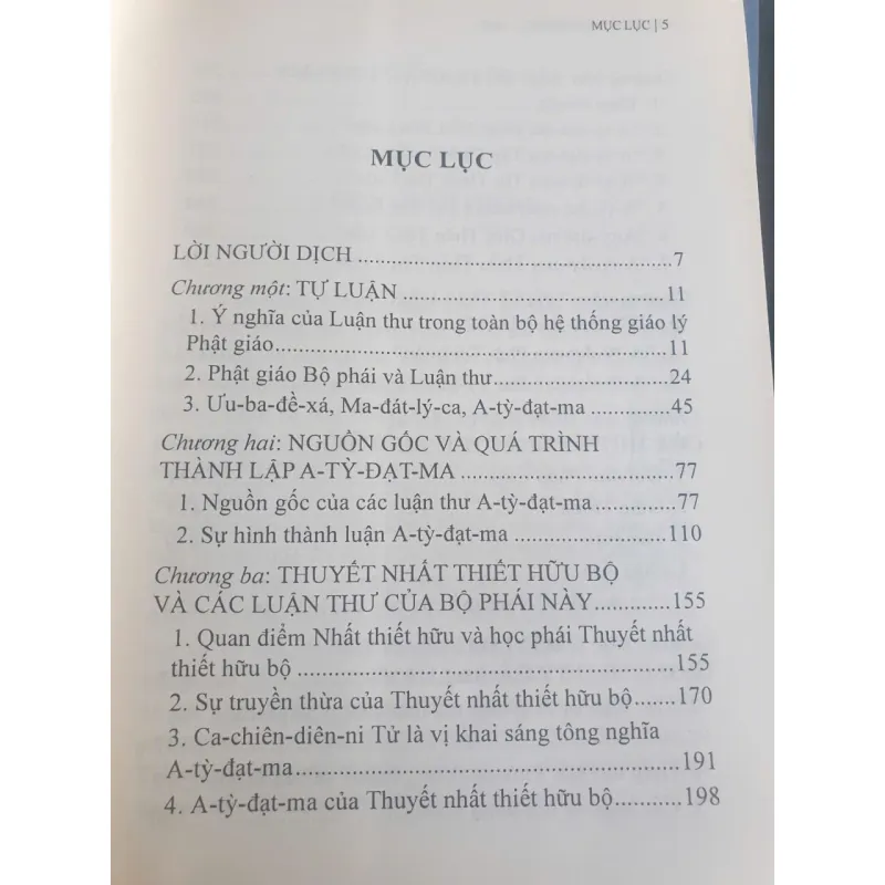 Nghiên cứu về các luận sư và tác phẩm của phái Thuyết Nhất Thiết Hữu Bộ - Tập 1 717662