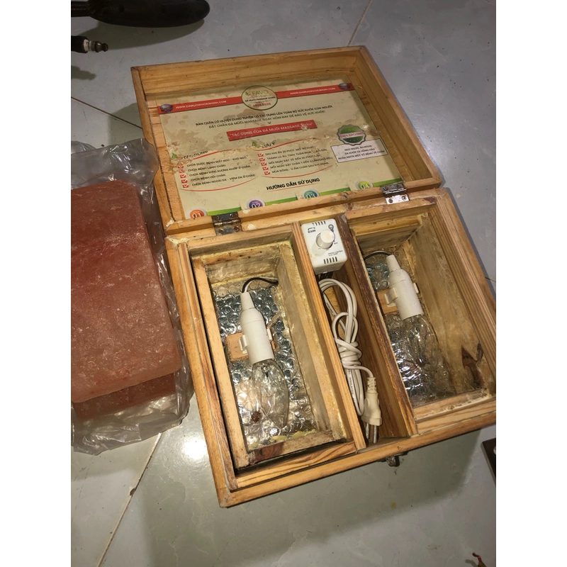Máy Đá muối Himalaya massage chân FAVO 502120
