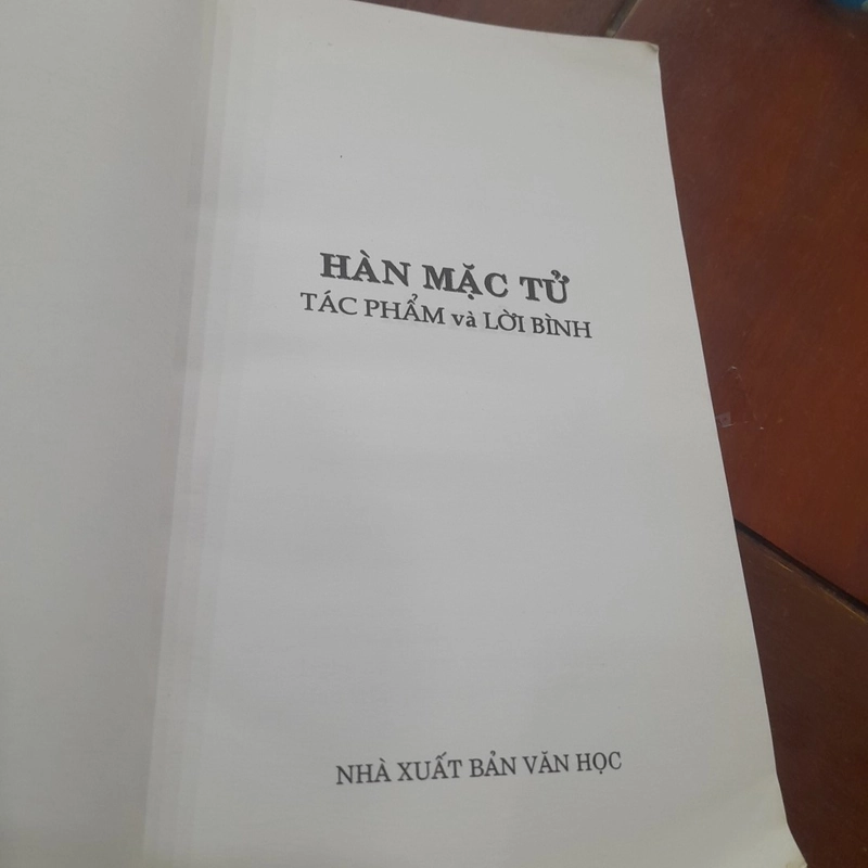 HÀN MẶC TỬ, Tác phẩm và Lời bình 453765