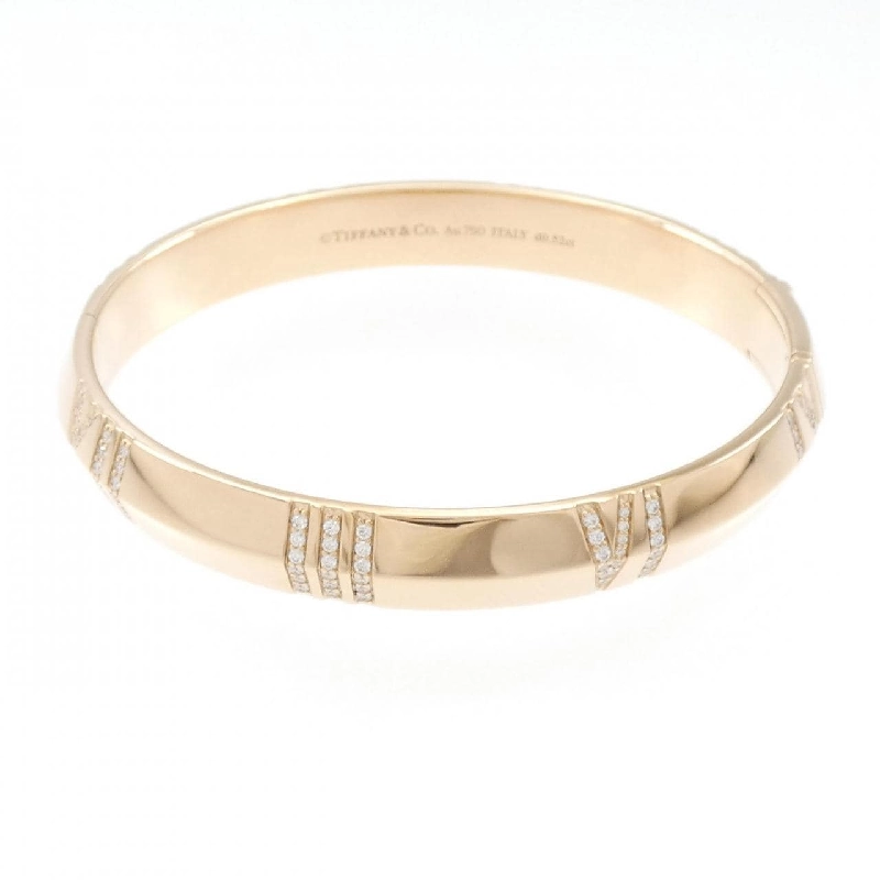 Vòng tay Tiffany Atlas X Closed Wide Hinge 0.52CT - Hàng hiệu Authentic 845484