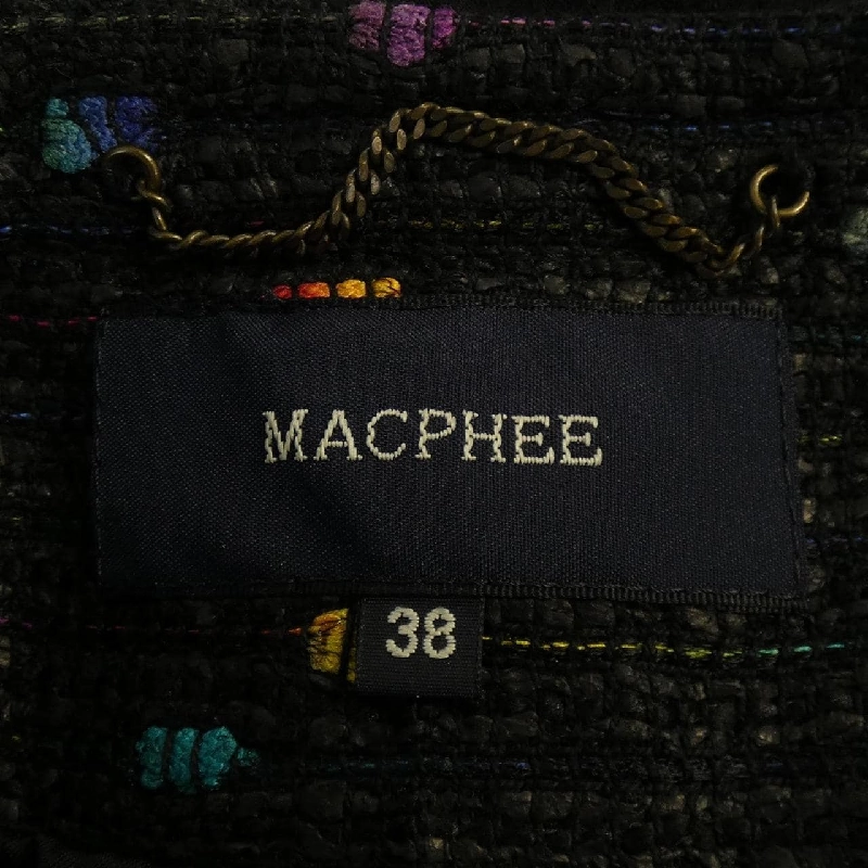 Jacket không cổ MACPHEE - Hàng hiệu Authentic 816058