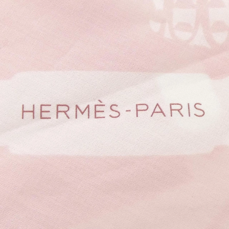 HERMES HARNAIS DE COUR 434223T Rosanju Cotton Shawl - Hàng hiệu Authentic 835147