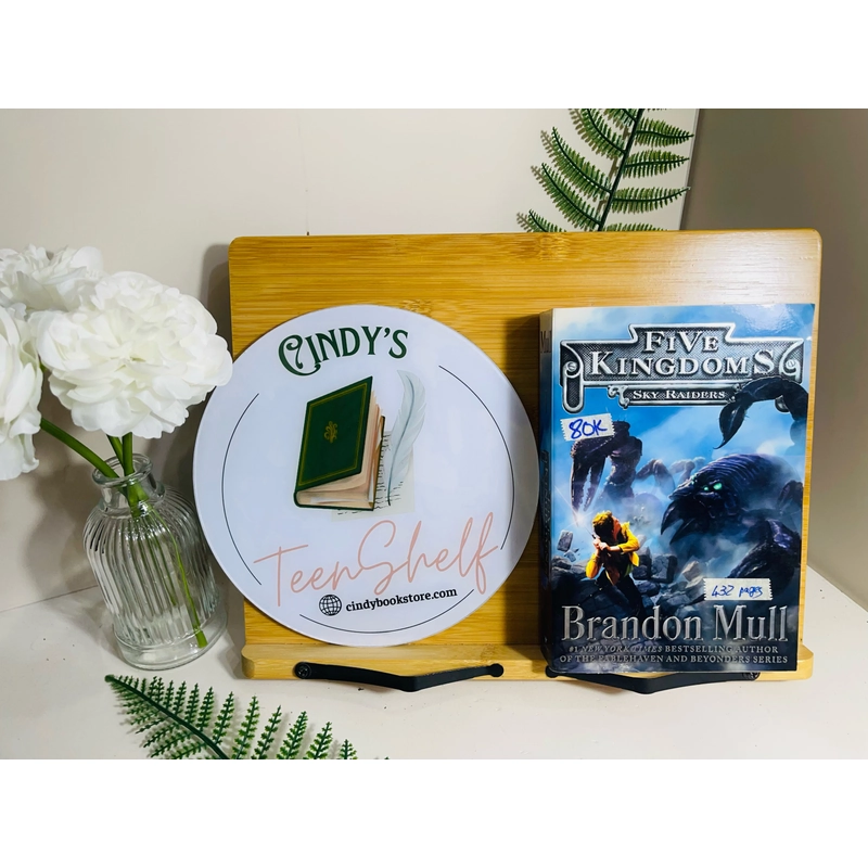 [Sách 2hand từ US] Like new 90% - Five Kingdoms: Sky Raiders – Brandon Mull 472945