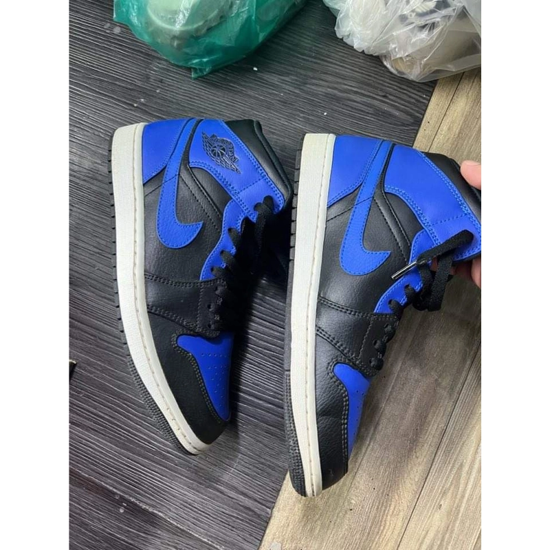 Jordan 1 mid hyper royal used-box 216398