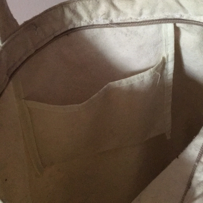 túi tote vải canvas bền đeo đi học, đi làm 530579