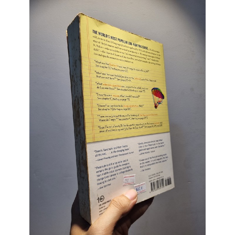 WHAT COLOR IS YOUR PARACHUTE? : A Practical Manual For Job-Hunters and Career-Changers - Richard N. Bolles 186154