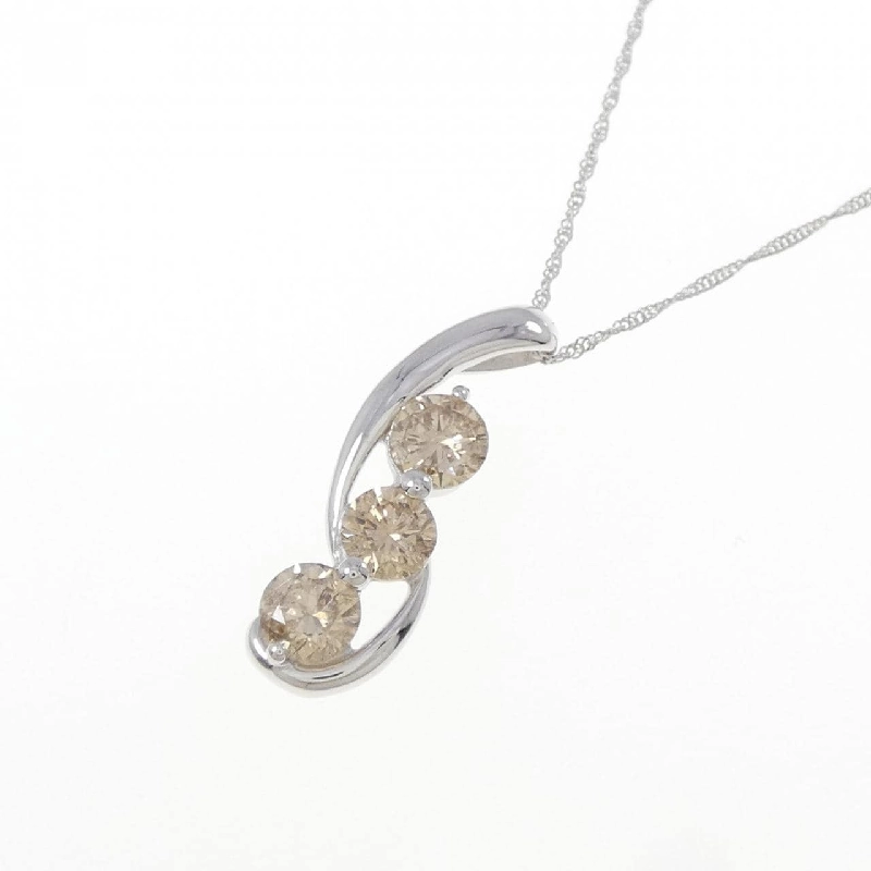 K18WG Dây chuyền kim cương 1.0CT - Hàng hiệu Chính hãng 864621