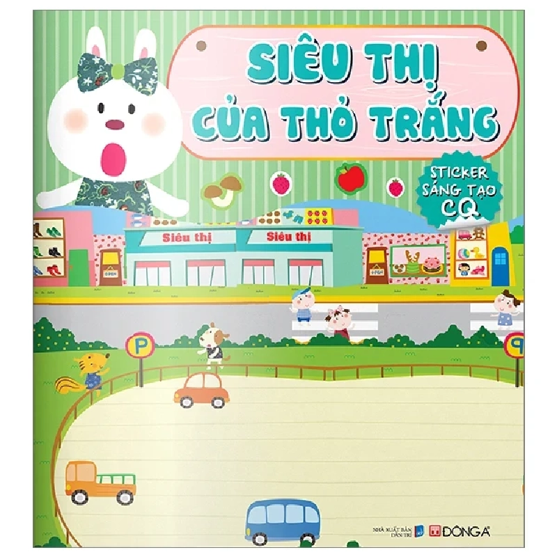 Siêu Thị Của Thỏ Trắng - Sticker Sáng Tạo CQ - Đông A 279789