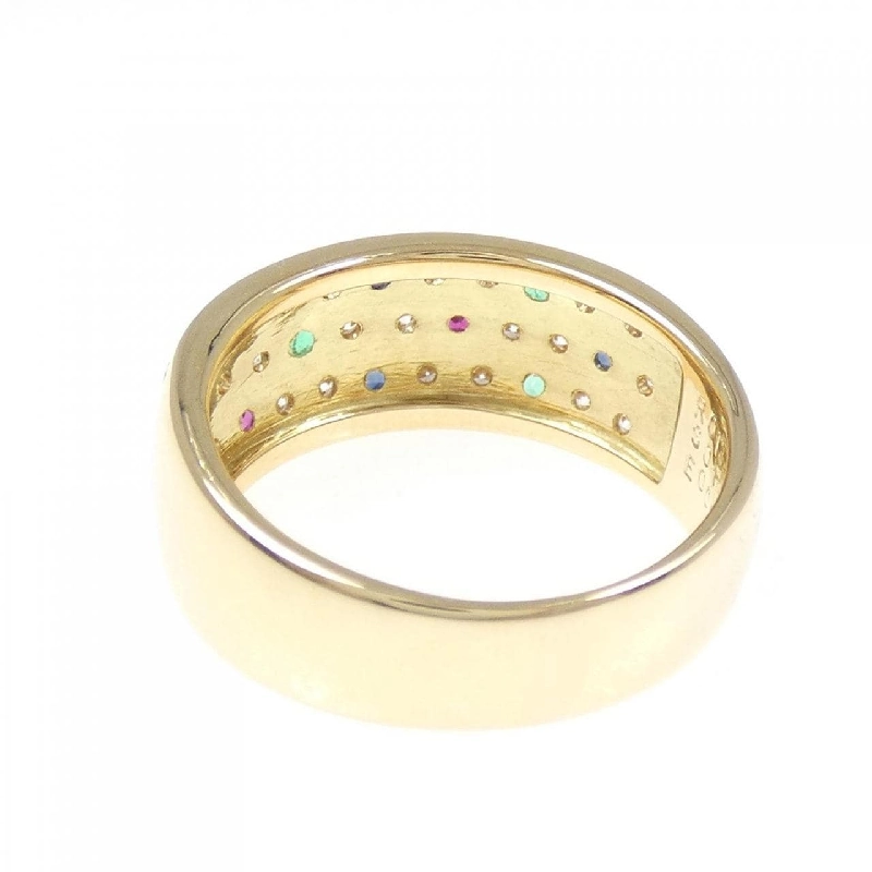 Nhẫn đá màu K18YG - Hàng hiệu Authentic 846732