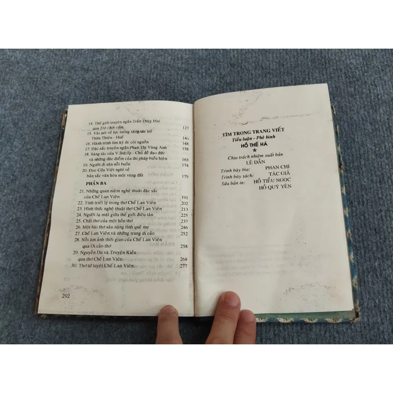 TÌM TRONG TRANG VIẾT - HỒ THẾ HÀ 568114