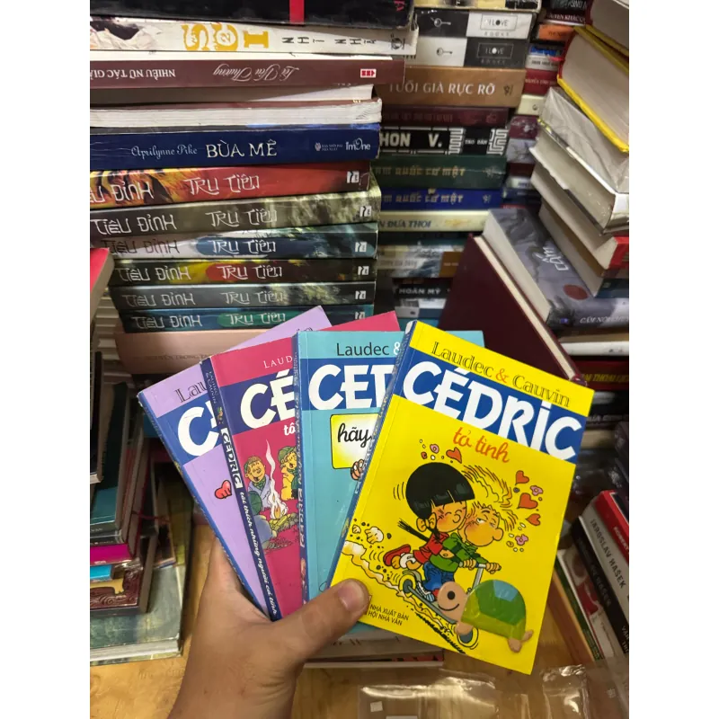 Sách Cedric 4 cuốn - in màu đẹp 1025966
