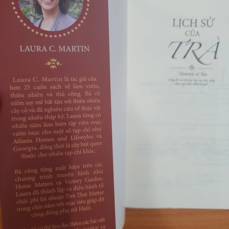 Sách Lịch sử của Trà của Laura Martin mới 89% 524663