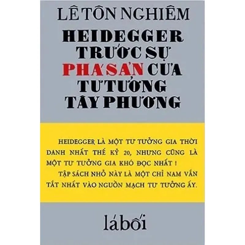 Heidegger trước sự phá sản của tư tưởng Tây phương 972075