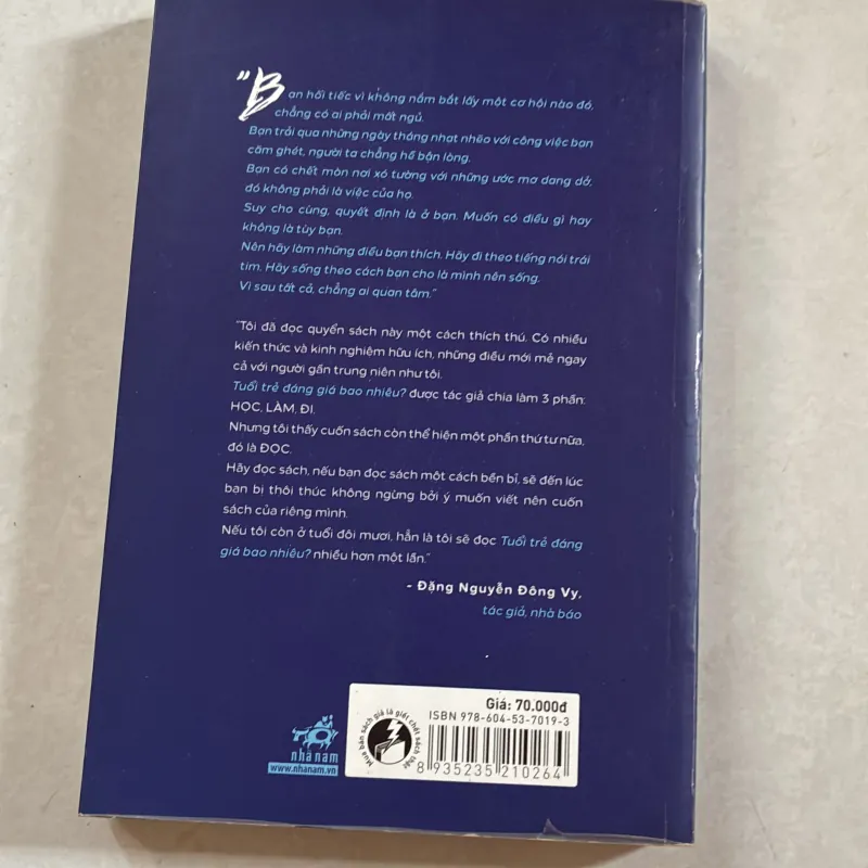 Tuổi trẻ đáng giá bao nhiêu - Rosie Nguyễn 801103