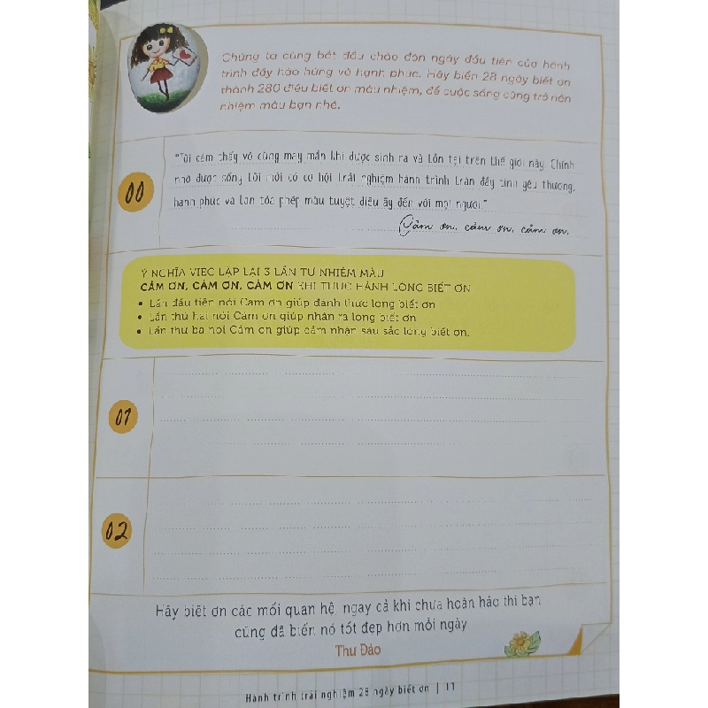 Hành trình trải nghiệm 28 ngày biết ơn - Thư Đào 476635