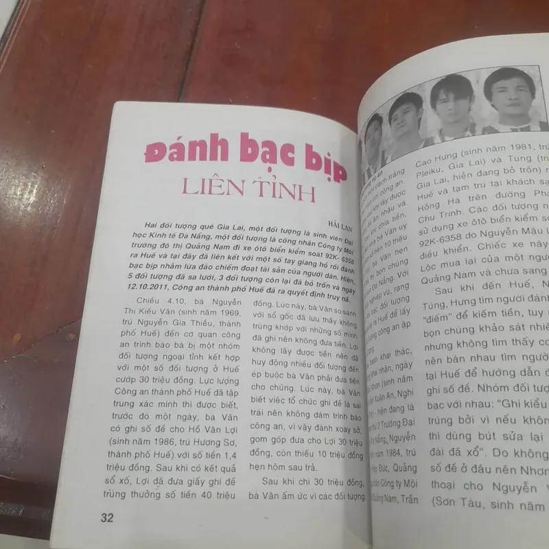 AN NINH TRẬT TỰ tập 238 năm 2011 720385