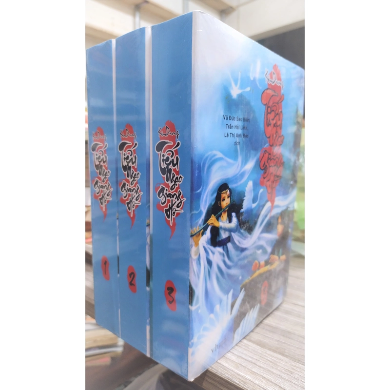 Truyện - Tiếu Ngạo giang hồ - Kim Dung - sách nguyên seal 537275
