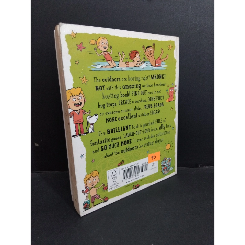 The anti-boredom book of brilliant outdoor things to do mới 80% bẩn bìa, ố vàng, tróc bìa, tróc gáy HCM2811 Andy Seed NGOẠI VĂN 353588