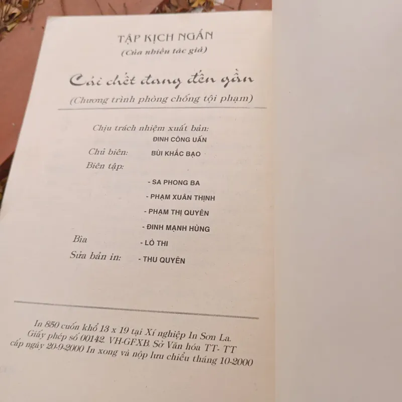 Cái chết đang đến gần 1011000