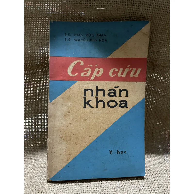 Cấp cứu nhãn khoa - 200 trang, Xb 198x 799053