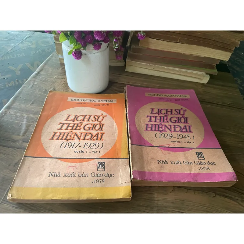 LỊCH SỬ THẾ GIỚI HIỆN ĐẠI  2 tập| 1978| khổ lớn  569994