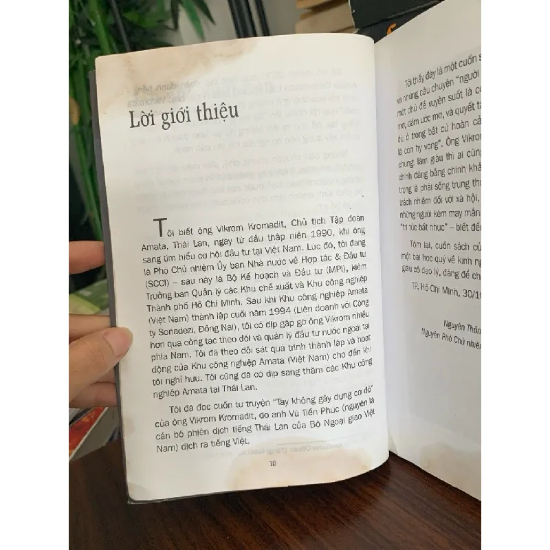 Tay không gây dựng cơ đồ- Vikrom Kromadit 702074