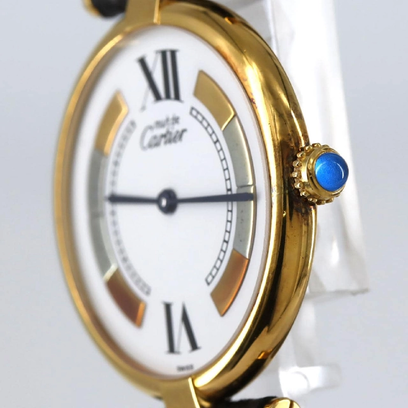 Cartier MustVLC LM GP W1006454 GP Quartz - Hàng hiệu Authentic 881804