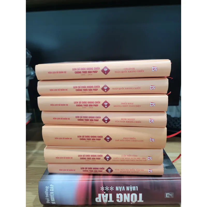 Lịch sử cuộc kháng chiến chống thực dân Pháp - Bộ 7 tập 703008