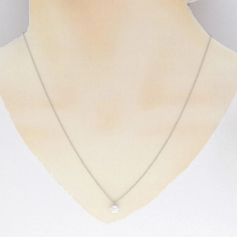 Dây chuyền kim cương PT900/PT850 0.407CT E SI1 EXT - Hàng hiệu Chính hãng 873280