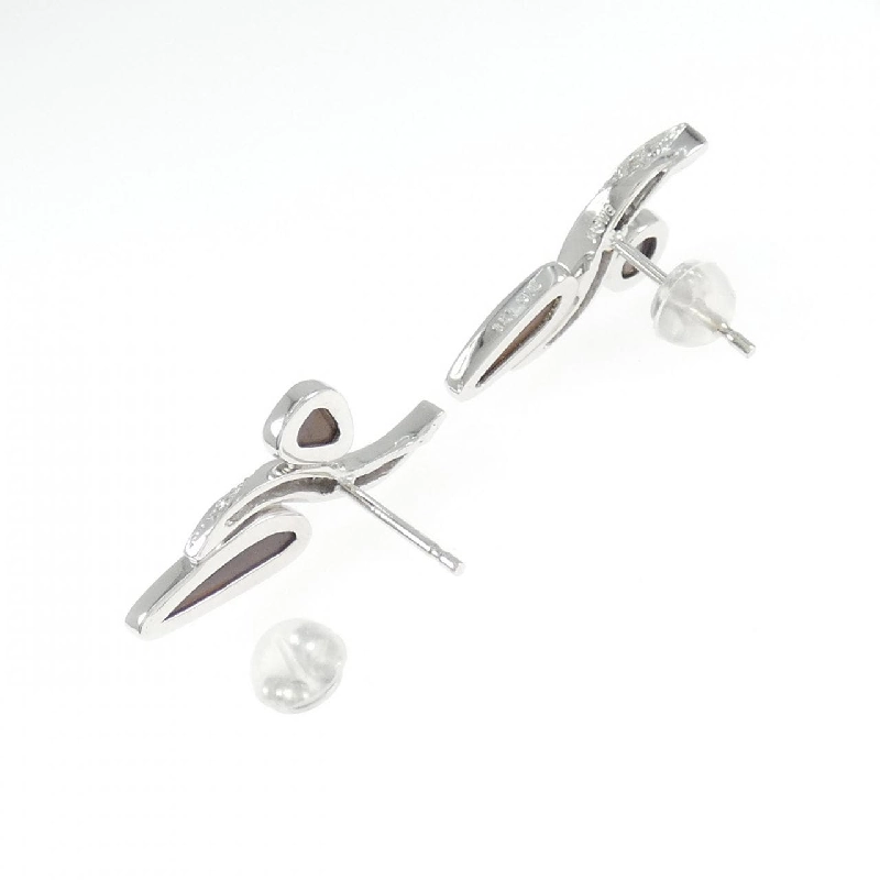 K18WG/K14WG Boulder Opal Bông Tai 1.51CT - Hàng hiệu Chính hãng 868234