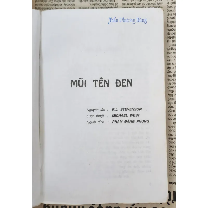 MŨI TÊN ĐEN (Tranh vẽ minh họa) - R. L. Stevenson 1047118