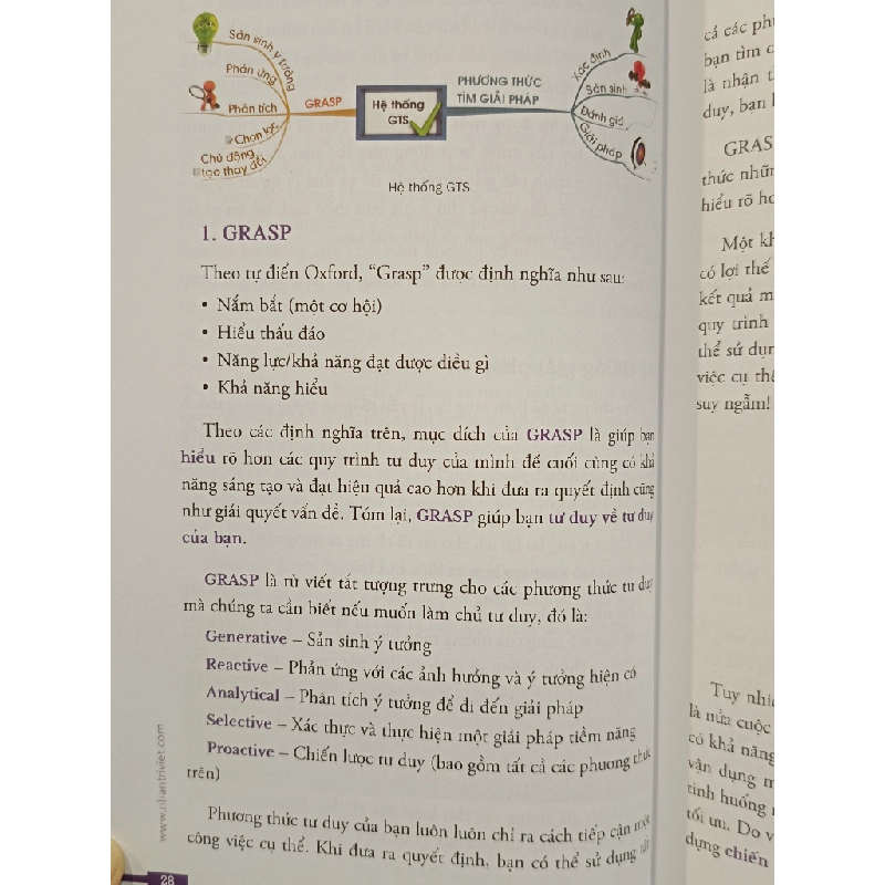 Giải pháp GRASP: Cách tìm giải pháp hiệu quả nhất cho những thách thức trong cuộc sống hàng ngày - Chris Griffiths & Melina Costi (Lê Huy Lâm dịch) 453642