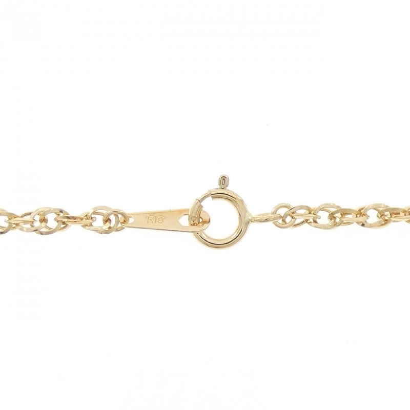 Dây chuyền đeo cổ chữ thập 750YG/K18YG/K18WG - Hàng hiệu Authentic 862322