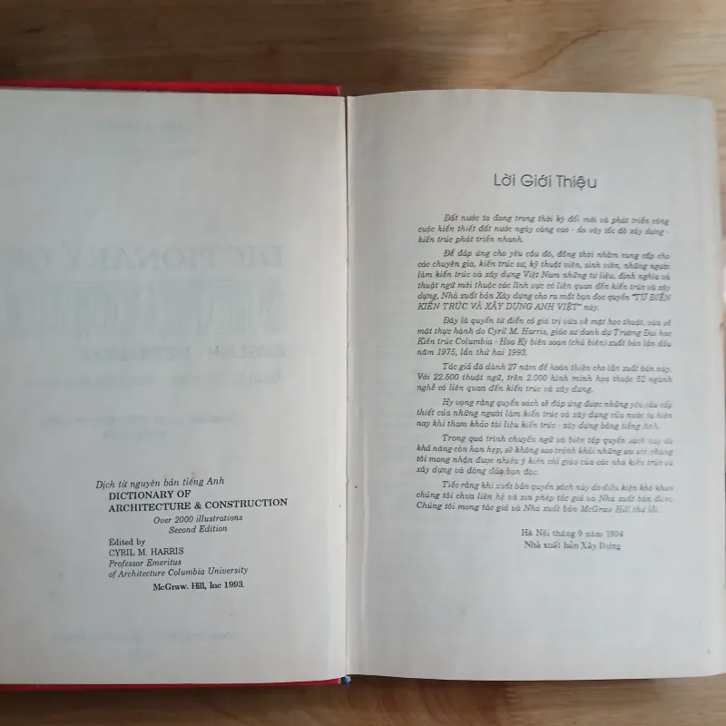 Từ Điển Kiến Trúc & Xây Dựng ANH - VIỆT (22.500 Thuật Ngữ - 2.000 Hình Minh Họa) 799307