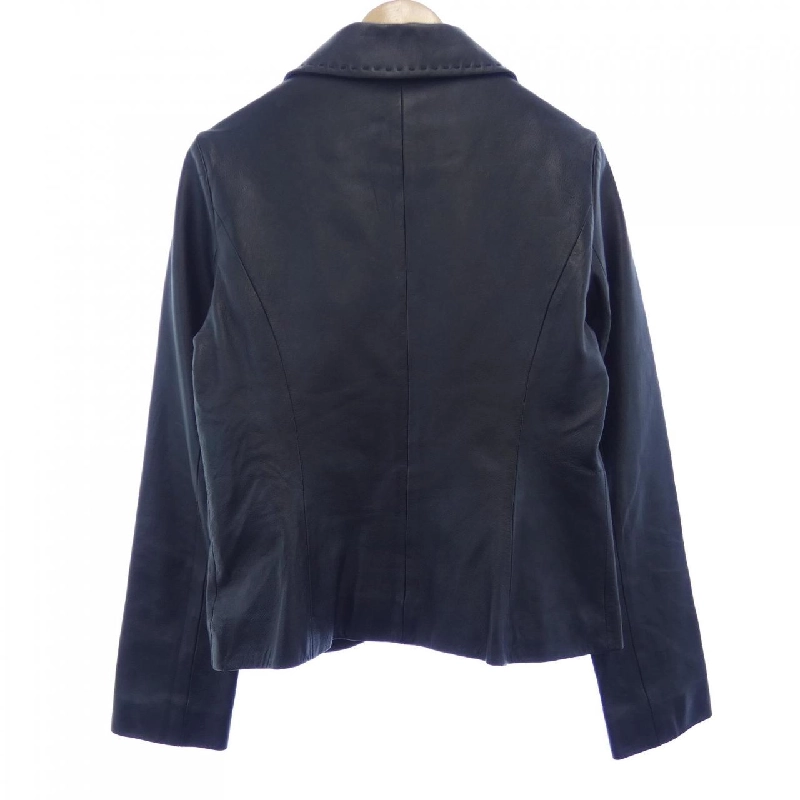 【Mã giảm giá】Áo khoác da Courreges 642852