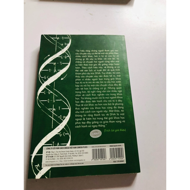 DNA HÀNH TRÌNH KHÁM PHÁ CẤU TRÚC CHUỖI XOẮN KÉP  522964