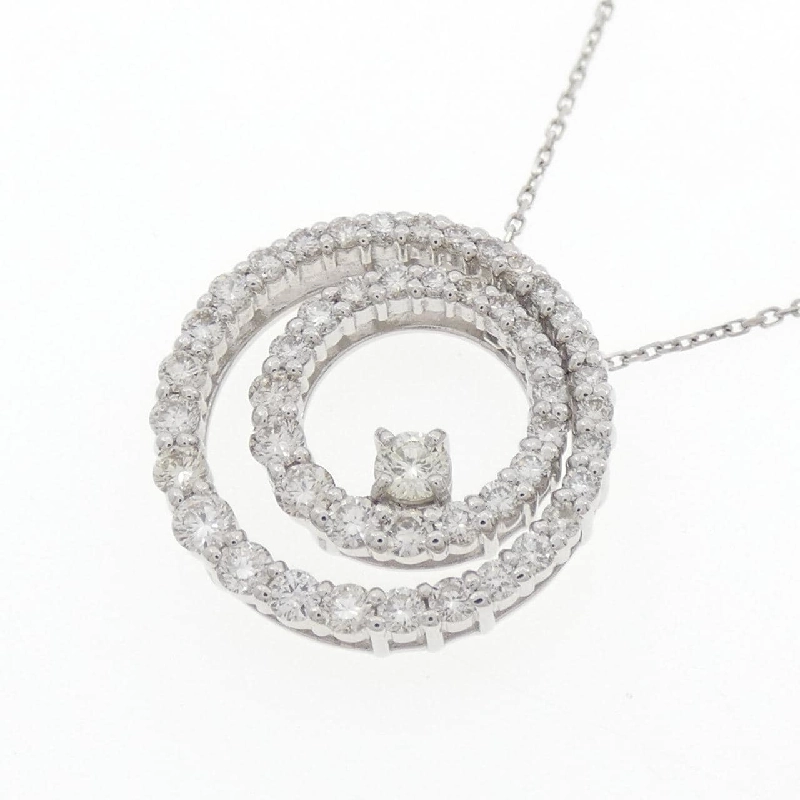 K18WG 2WAY Dây chuyền kim cương 0.088CT - Hàng hiệu Authentic 847664