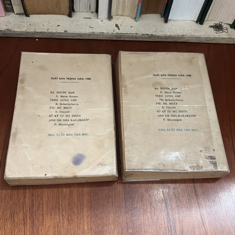 II Sách Xưa: Ba Người Bạn (Trọn Bộ 2 Tập) - E. MARIA RƠMAC - 1988 590490